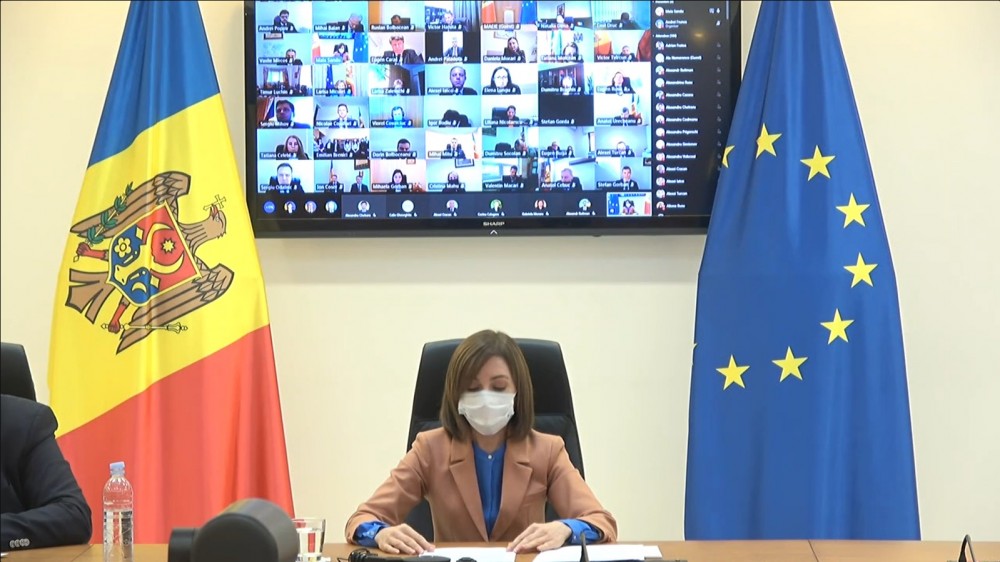 LIVE // Mesajul Președintelui Republicii Moldova, Maia Sandu, adresat corpului diplomatic